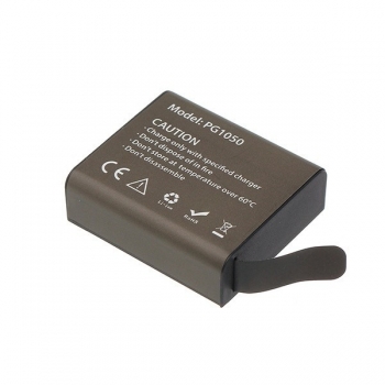 Batería de litio dual 1050mAh PG1050 para cámara deportiva