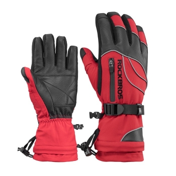 Rockbros S133 Guantes de invierno Ski, motociclismo, Ciclismo