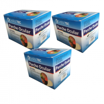 PACK 3 cajas de Parche Ocular Infantil. Total 150 unidades color Piel