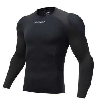 Chaqueta Ajustada Armadura para motociclismo Motowolf 1035-BK - L- segunda